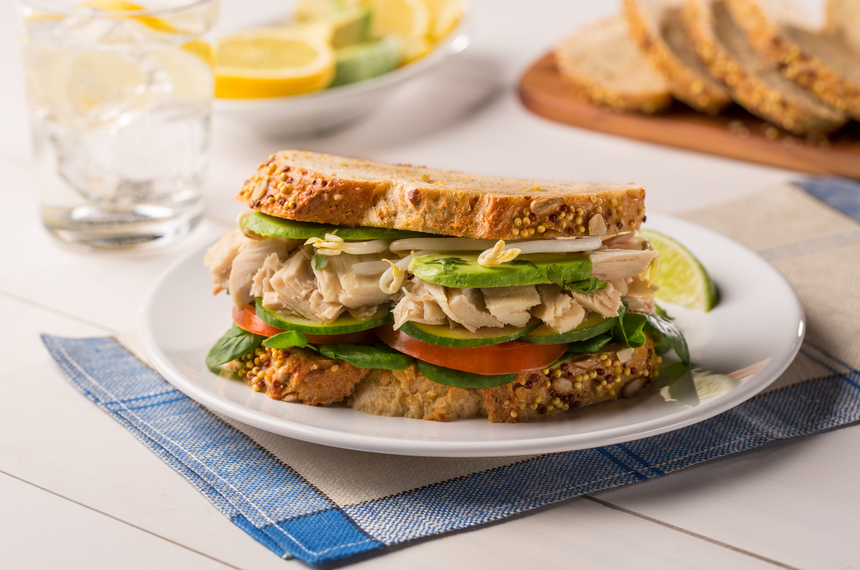 California Tuna Sandwich