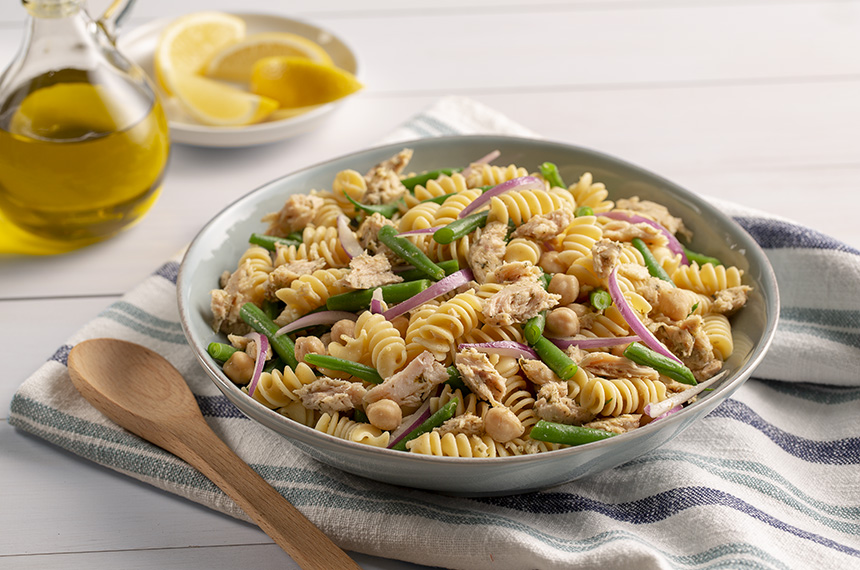 Lemon Dill Tuna Pasta Salad - Blue Harbor Fish Co.